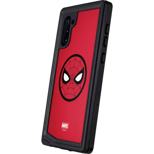 Marvel Spiderman Spiderman Emblem Galaxy Note 10 Waterproof Case