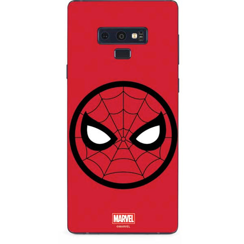 Marvel Spiderman Spiderman Emblem Galaxy Note 9 Skin