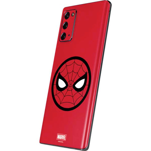 Marvel Spiderman Spiderman Emblem Galaxy Note20 5G Skin