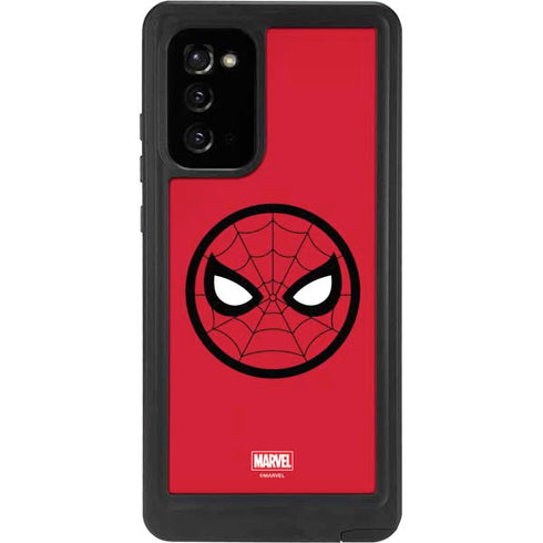 Marvel Spiderman Spiderman Emblem Galaxy Note20 5G Waterproof Case