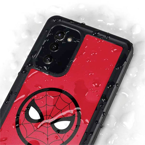 Marvel Spiderman Spiderman Emblem Galaxy Note20 5G Waterproof Case