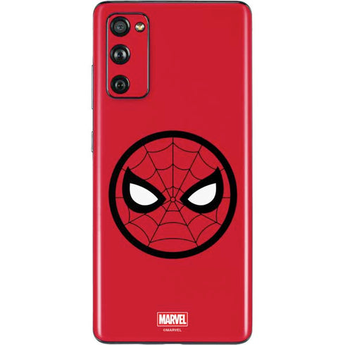 Marvel Spiderman Spiderman Emblem Galaxy S20 Fan Edition Skin