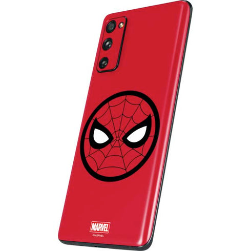 Marvel Spiderman Spiderman Emblem Galaxy S20 Fan Edition Skin