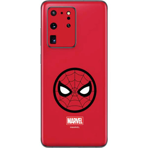 Marvel Spiderman Spiderman Emblem Galaxy S20 Ultra 5G Skin