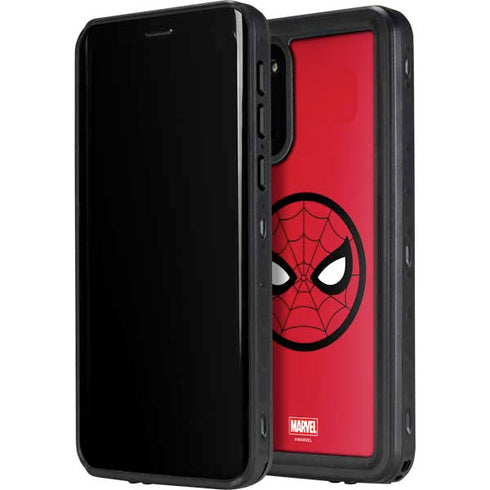 Marvel Spiderman Spiderman Emblem Galaxy S20 Waterproof Case