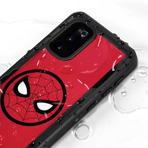 Marvel Spiderman Spiderman Emblem Galaxy S20 Waterproof Case