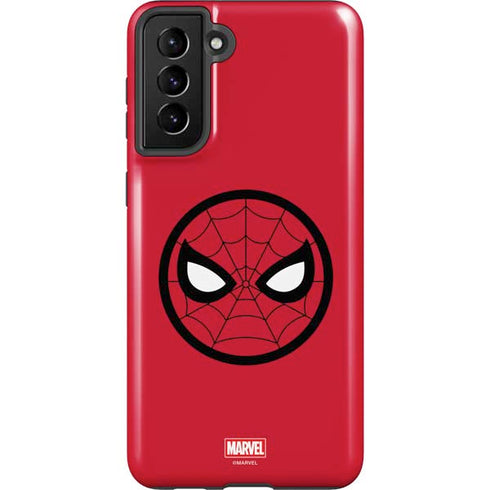Marvel Spiderman Spiderman Emblem Galaxy S21 FE Pro Case