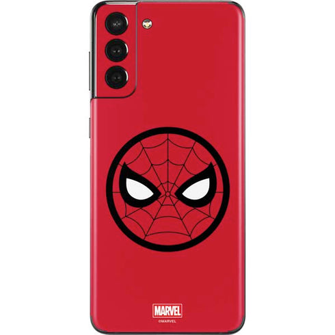 Marvel Spiderman Spiderman Emblem Galaxy S21 Plus 5G Skin