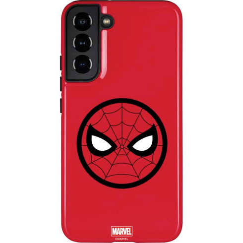 Marvel Spiderman Spiderman Emblem Galaxy S22 Plus Pro Case