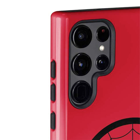Marvel Spiderman Spiderman Emblem Galaxy S22 Ultra Pro Case