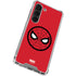 Marvel Spiderman Spiderman Emblem Galaxy S23 Clear Case