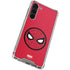 Marvel Spiderman Spiderman Emblem Galaxy S23 FE Clear Case