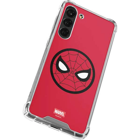 Marvel Spiderman Spiderman Emblem Galaxy S23 Plus Clear Case
