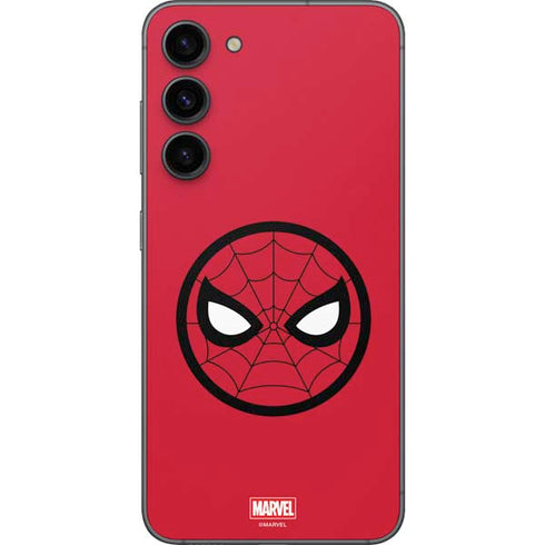 Marvel Spiderman Spiderman Emblem Galaxy S23 Plus Skin