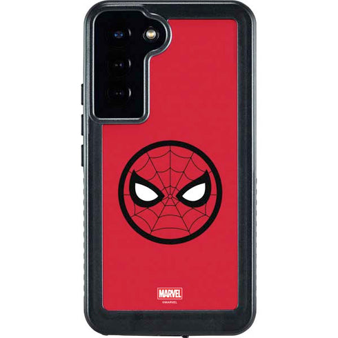 Marvel Spiderman Spiderman Emblem Galaxy S23 Plus Waterproof Case