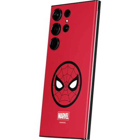 Marvel Spiderman Spiderman Emblem Galaxy S23 Ultra Skin