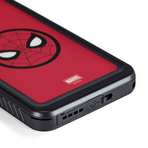 Marvel Spiderman Spiderman Emblem Galaxy S23 Waterproof Case