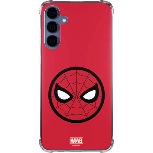 Marvel Spiderman Spiderman Emblem Galaxy S24 Clear Case