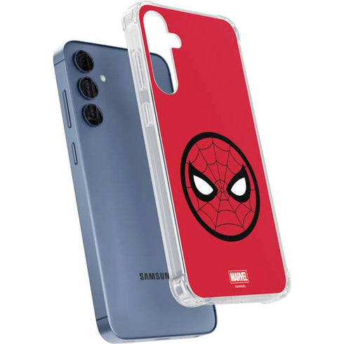Marvel Spiderman Spiderman Emblem Galaxy S24 Clear Case