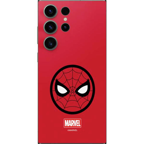 Marvel Spiderman Spiderman Emblem Galaxy S24 Ultra Skin
