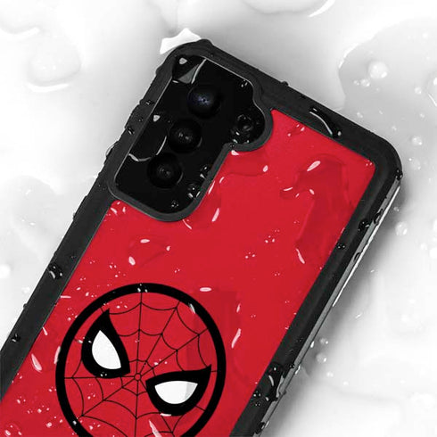 Marvel Spiderman Spiderman Emblem Galaxy S24 Waterproof Case