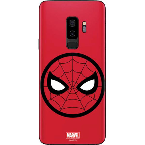 Marvel Spiderman Spiderman Emblem Galaxy S9 Plus Skin