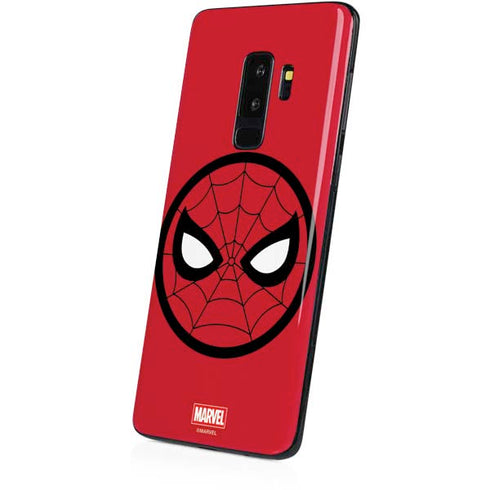 Marvel Spiderman Spiderman Emblem Galaxy S9 Plus Skin
