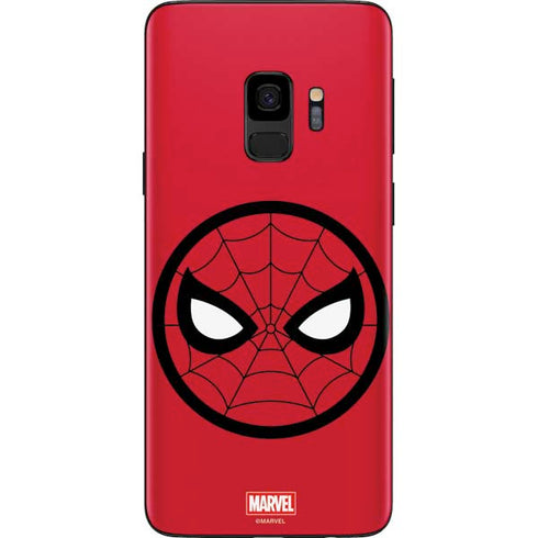Marvel Spiderman Spiderman Emblem Galaxy S9 Skin
