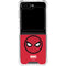 Marvel Spiderman Spiderman Emblem Galaxy Z Flip5 5G Clear Case