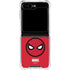 Marvel Spiderman Spiderman Emblem Galaxy Z Flip5 5G Clear Case