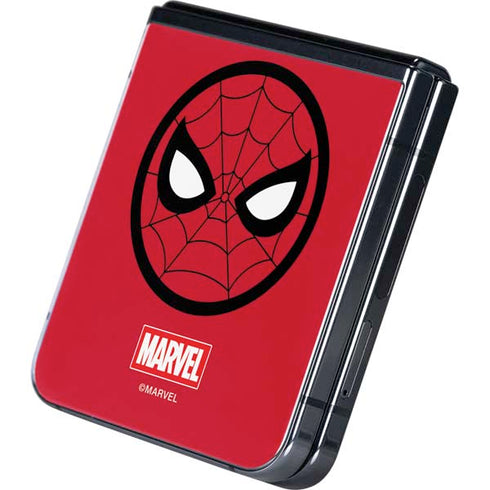 Marvel Spiderman Spiderman Emblem Galaxy Z Flip5 5G Skin