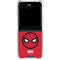 Marvel Spiderman Spiderman Emblem Galaxy Z Flip6 Clear Case