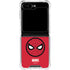 Marvel Spiderman Spiderman Emblem Galaxy Z Flip6 Clear Case