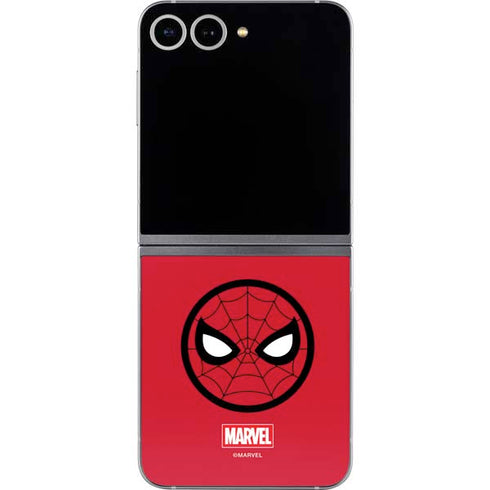 Marvel Spiderman Spiderman Emblem Galaxy Z Flip6 Skin