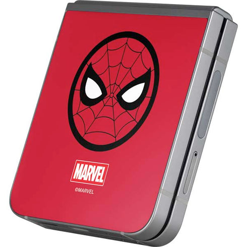 Marvel Spiderman Spiderman Emblem Galaxy Z Flip6 Skin