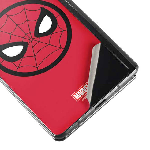 Marvel Spiderman Spiderman Emblem Galaxy Z Fold2 5G Skin