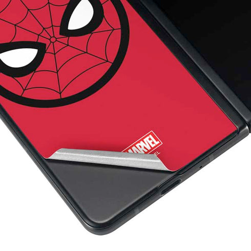 Marvel Spiderman Spiderman Emblem Galaxy Z Fold3 5G Skin
