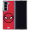 Marvel Spiderman Spiderman Emblem Galaxy Z Fold5 5G Clear Case
