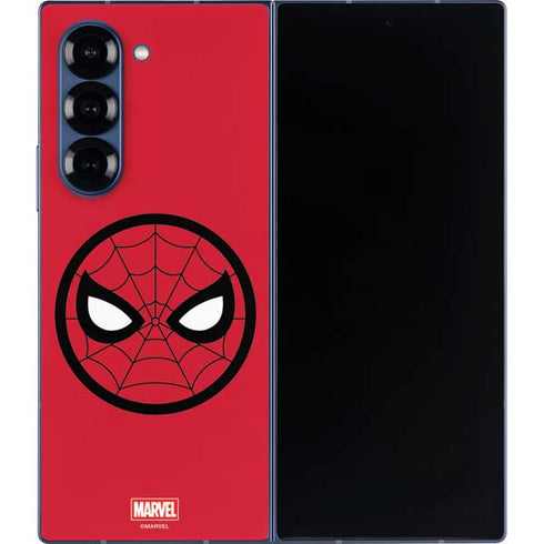 Marvel Spiderman Spiderman Emblem Galaxy Z Fold6 Skin