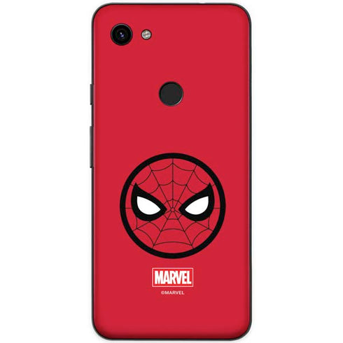 Marvel Spiderman Spiderman Emblem Google Pixel 3a Skin
