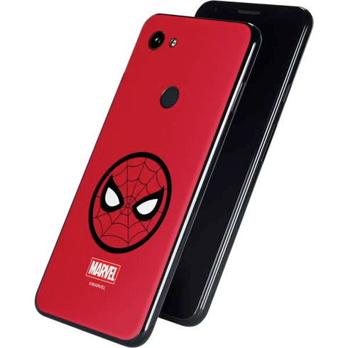 Marvel Spiderman Spiderman Emblem Google Pixel 3a Skin