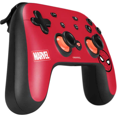 Marvel Spiderman Spiderman Emblem Google Stadia Controller Skin