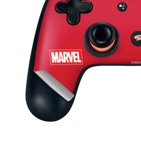 Marvel Spiderman Spiderman Emblem Google Stadia Controller Skin