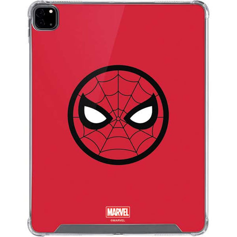 Marvel Spiderman Spiderman Emblem iPad Pro 12.9in (2020) Clear Case