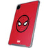 Marvel Spiderman Spiderman Emblem iPad Pro 12.9in (2020) Clear Case
