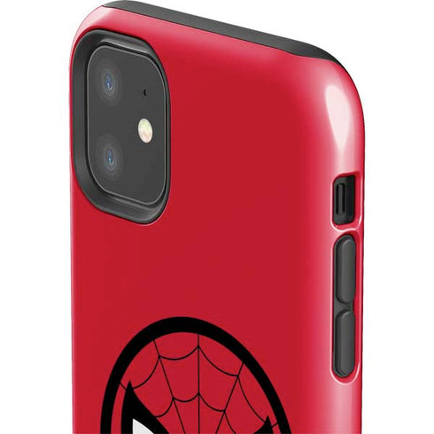 Marvel Spiderman Spiderman Emblem iPhone 11 Impact Case