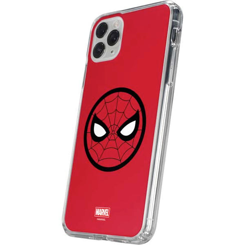 Marvel Spiderman Spiderman Emblem iPhone 11 Pro Clear Case