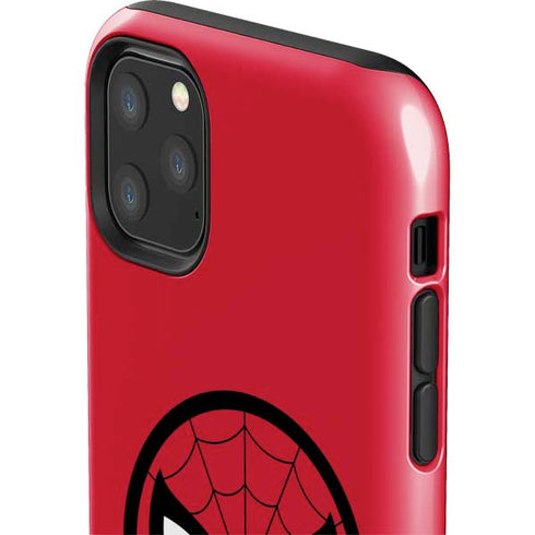Marvel Spiderman Spiderman Emblem iPhone 11 Pro Max Impact Case
