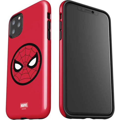 Marvel Spiderman Spiderman Emblem iPhone 11 Pro Max Impact Case