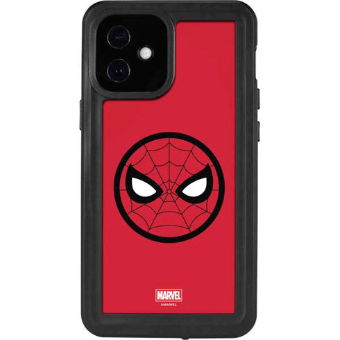 Marvel Spiderman Spiderman Emblem iPhone 12 Mini Waterproof Case